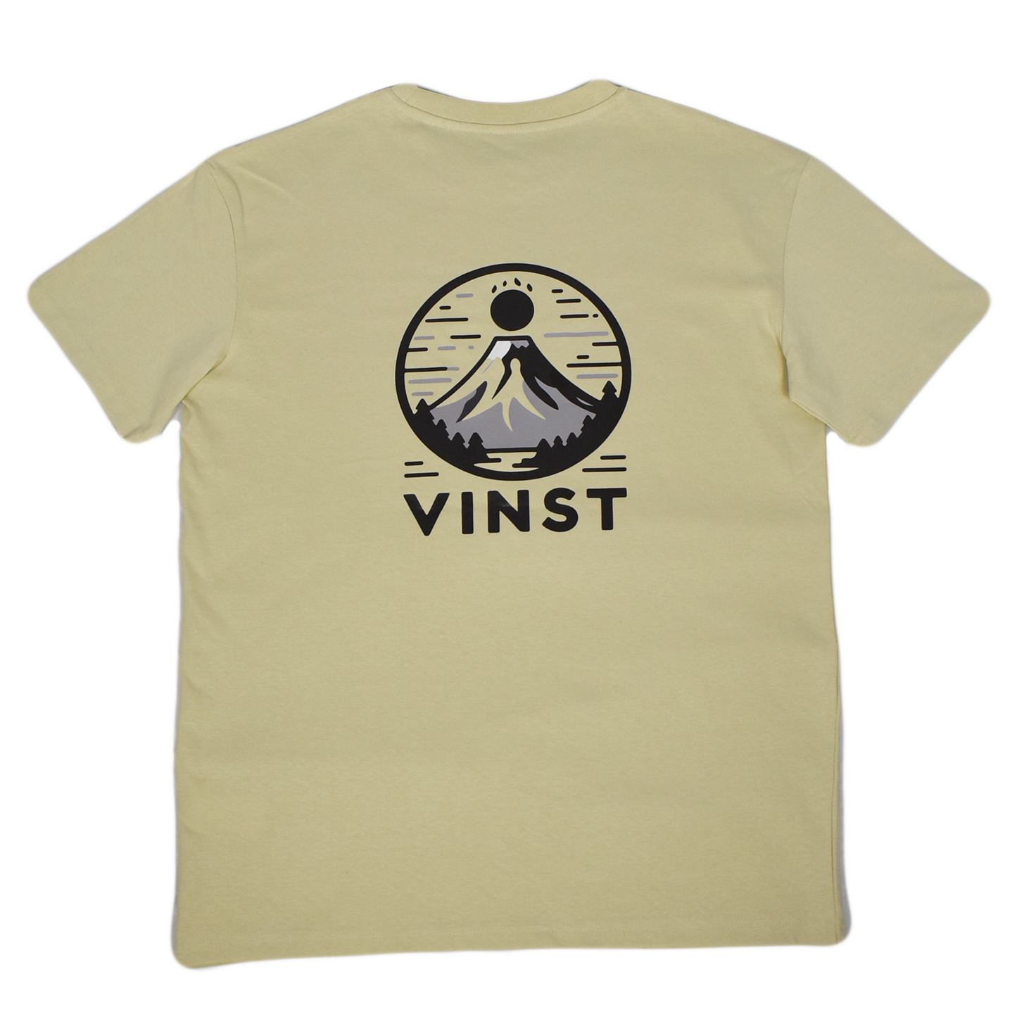 Vinst Oversized T-Shirt With Back Print - Sand