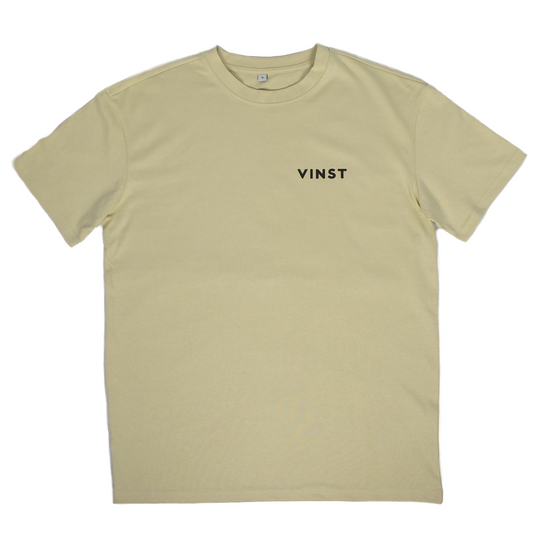 Vinst Oversized T-Shirt With Back Print - Sand